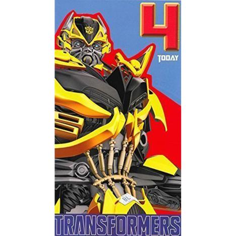 Transformers 4 Today Birthday Card £2.45